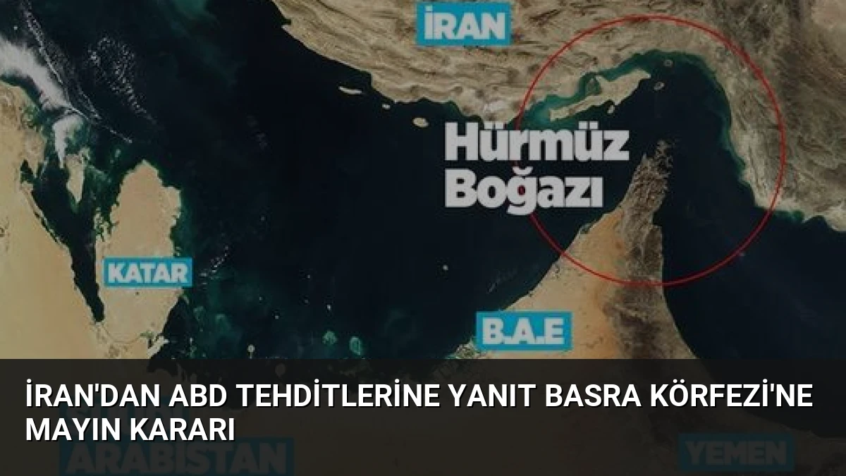 İran’dan ABD tehditlerine yanıt Basra Körfezi’ne mayın kararı