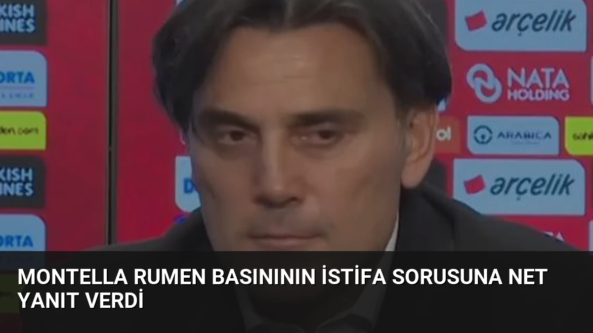 Montella Rumen Basınının İstifa Sorusuna Net Yanıt Verdi