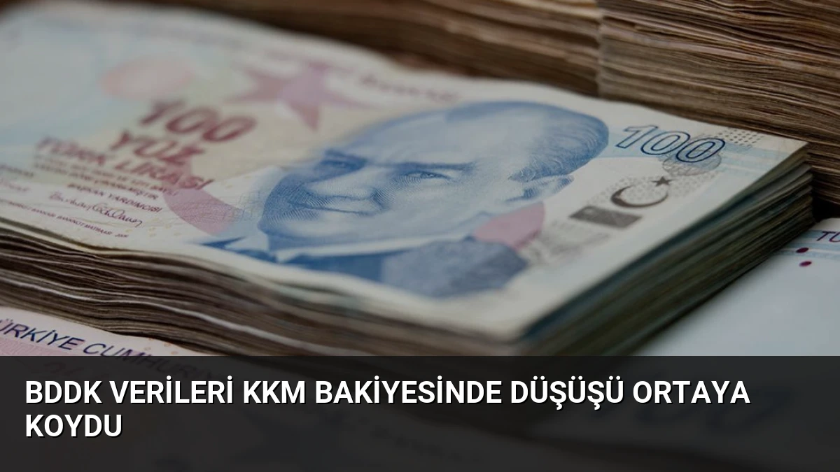 BDDK Verileri KKM Bakiyesinde Düşüşü Ortaya Koydu