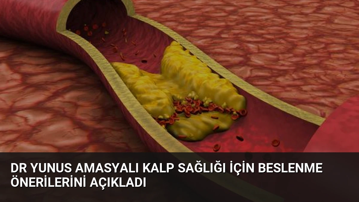 Dr Yunus Amasyalı Kalp Sağlığı İçin Beslenme Önerilerini Açıkladı