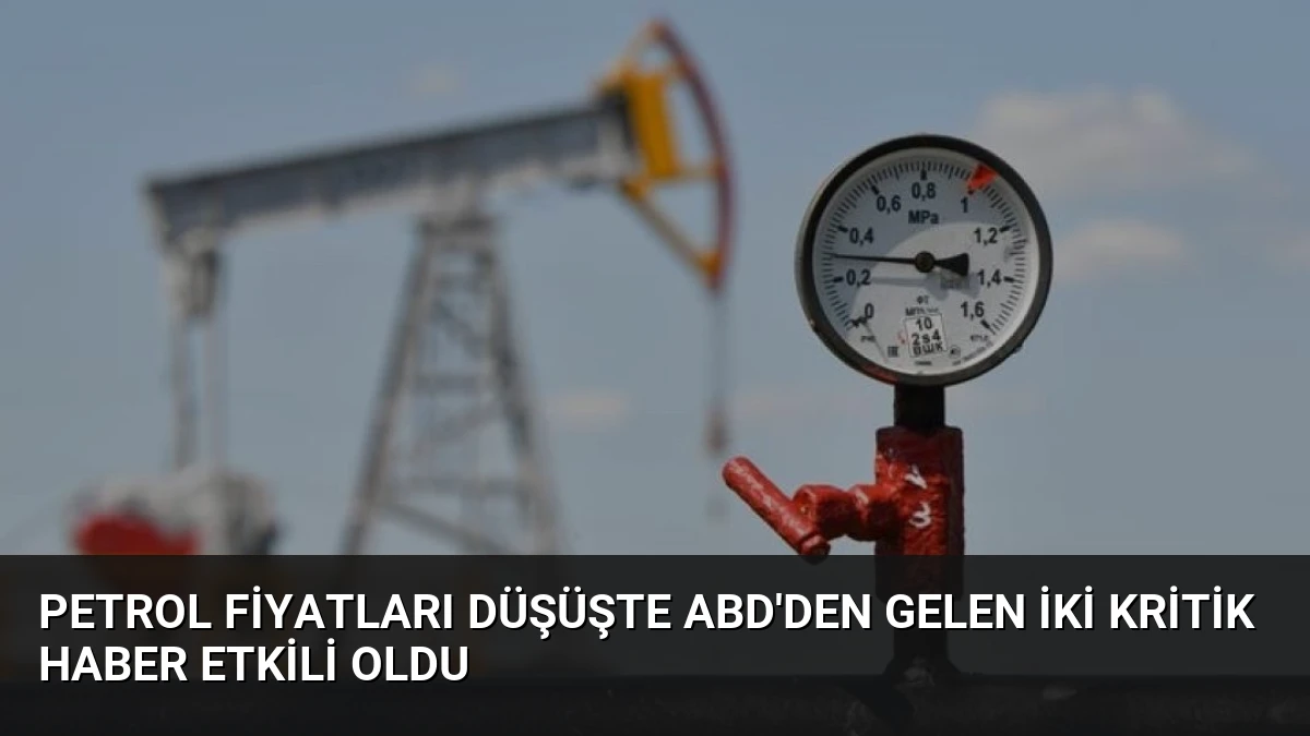 Petrol Fiyatları Düşüşte ABD’den Gelen İki Kritik Haber Etkili Oldu