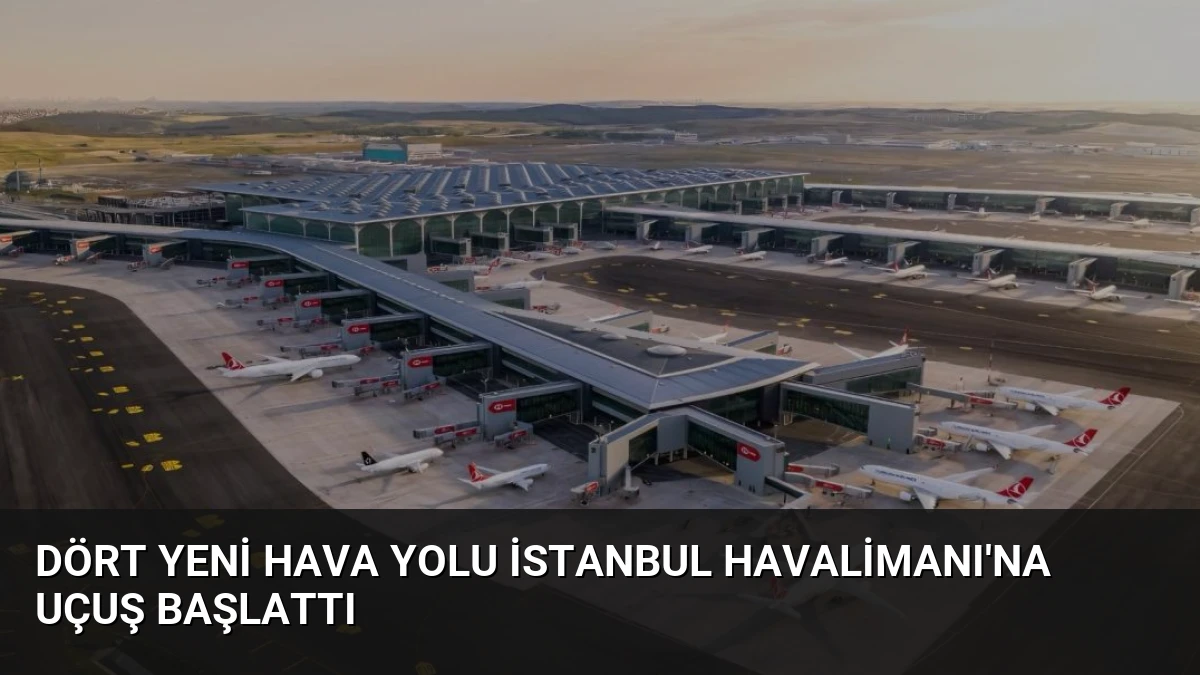 Dört Yeni Hava Yolu İstanbul Havalimanı’na Uçuş Başlattı