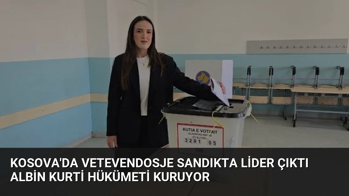 Kosova’da Vetevendosje Sandıkta Lider Çıktı Albin Kurti Hükümeti Kuruyor